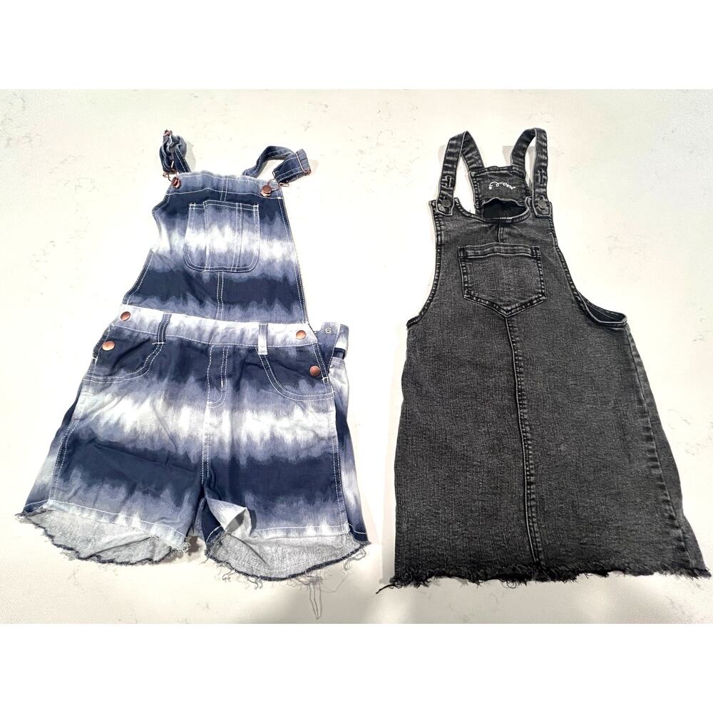 Girls Overall Bundle Shorts & Skirt Sizes 7/8 & 12